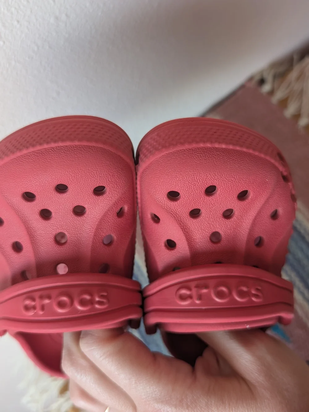 CROCS Toddler Classic Clog in Red